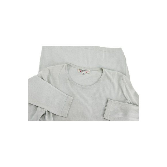 Yves Saint Laurent Rive Gauche T - Shirts 40 Green - Picture 3 of 3